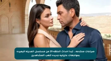 صراعات محتدمة.. تبدأ أحداث الحلقة 29 من مسلسل المدينة البعيدة بمواجهات عائلية جديدة تلهب المشاهدين